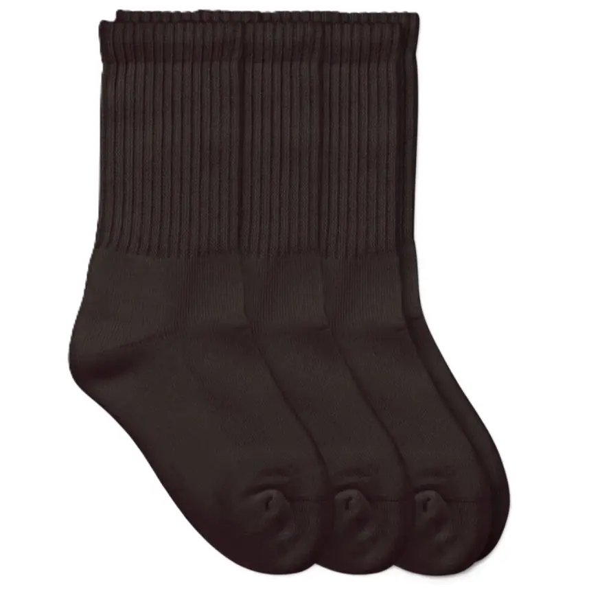 Weaver's Apparel Jefferies Crew Socks 31170/Black