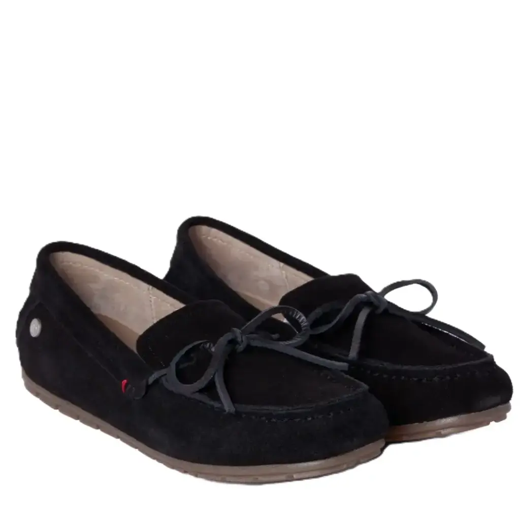 Minnetonka Loafer Moc 6000403/Black Women's Moccasin