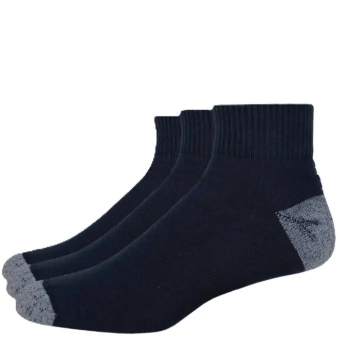 Weaver's Apparel Carolina Quarter Sock WA-941-3 Black