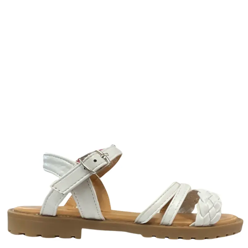 Kensie Girl KG97245 White Sandal