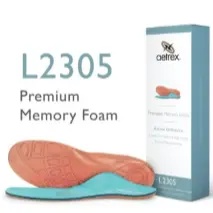 Aetrex Premium Memory Foam L2305 Men’s Insole