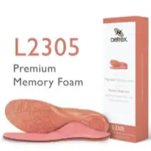 Aetrex Premium Memory Foam L2305 Women’s Insole
