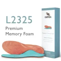 Aetrex Premium Memory Foam L2325 Men’s Insole
