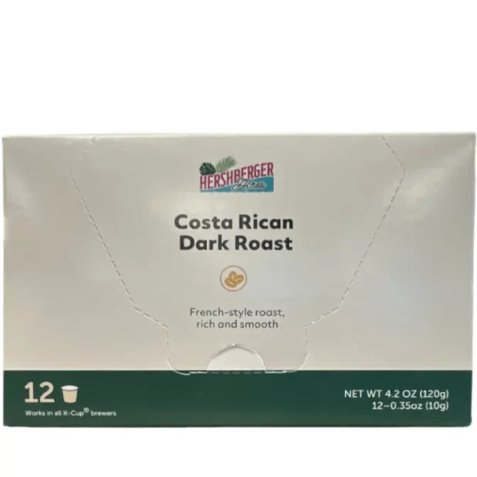 Costa Rican Dark Roast 12 ct K Cup