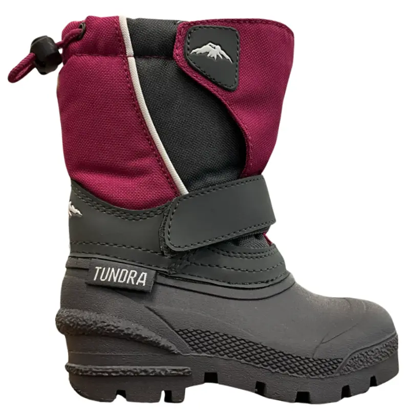 Tundra Quebec/fuchsia/charcoal Children's Winter Boot Discontinued