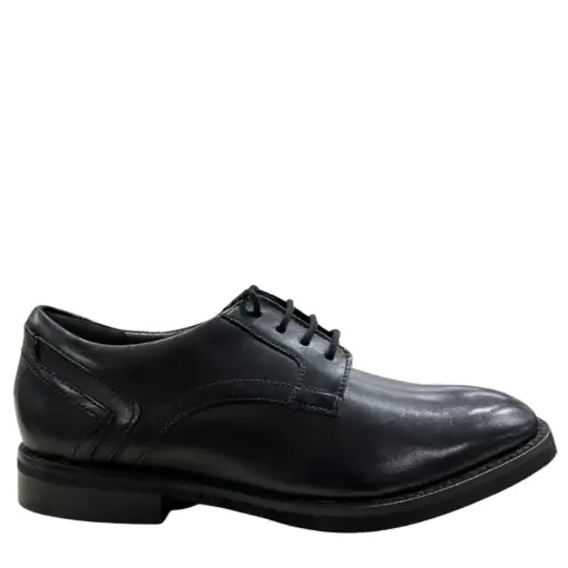 Clarks Unhughlace Black Men's Dress Shoe Discontinued