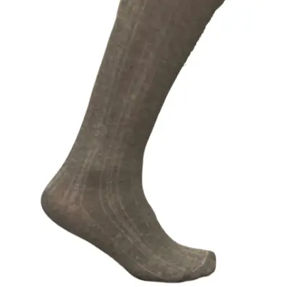 Weaver's Apparel Emily Wide Rib Knee Hi Sock 5900 MED. GRAY