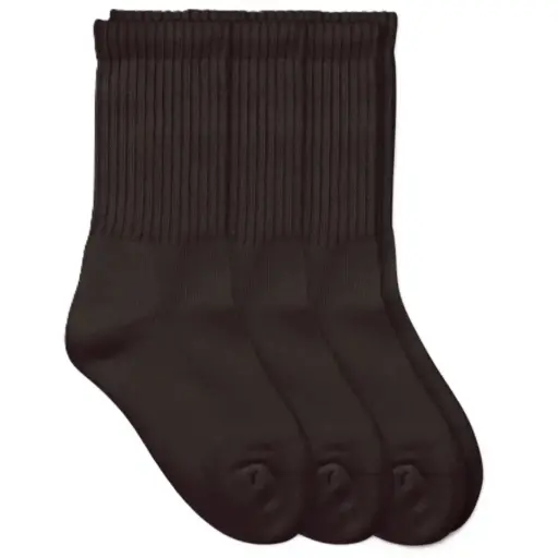 Weaver's Apparel Jefferies Crew Socks 31170/Black