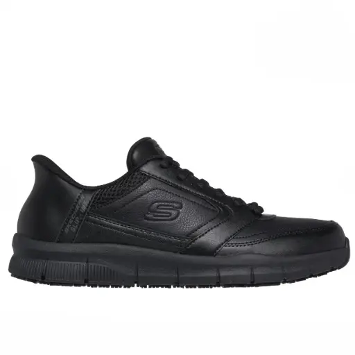 Skechers 200303/blk Men’s Work Shoe Discontinued