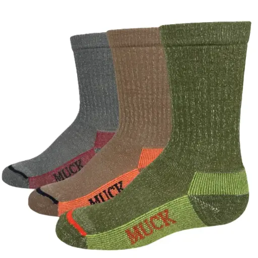 Muck Boys' Merino Wool Blend Boot Sock 2/73018