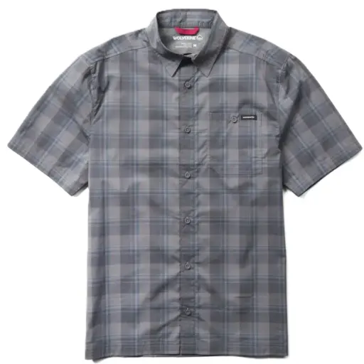 Wolverine Vented Plaid SS Work Shirt 1213620-053